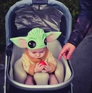 Star Wars The Child Baby Yoda 0-3m costume EUC